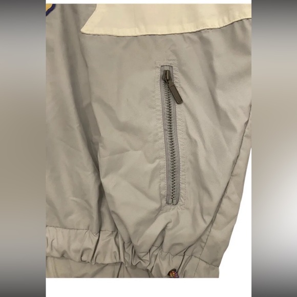 Retro Olympic Ski Winter Jacket With Zip Pockets Size Large Slalom  Vintage - Picture 6 of 7